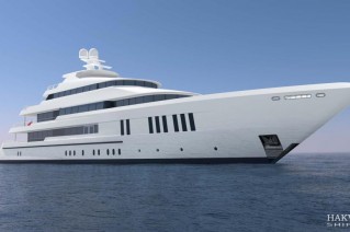61m motor yacht hull YN248 by Hakvoort Shipyard